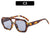 IG Style Retro Sports Geometric Leopard Pc Avaitor Full Frame Women's Sunglasses