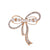 IG Style Shiny  Flower Bow Knot Alloy Inlay Rhinestones Pearl Unisex Brooches