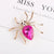 IG Style Shiny Pin Spider Alloy Plating Inlay Zircon Women's Brooches