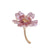 IG Style Simple Style Leaf Plant Flower Alloy Inlay Rhinestones Pearl Unisex Brooches