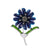 IG Style Simple Style Leaf Plant Flower Alloy Inlay Rhinestones Pearl Unisex Brooches