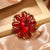 IG Style Simple Style Shiny Flower Alloy Inlay Rhinestones Zircon Women's Brooches