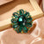 IG Style Simple Style Shiny Flower Alloy Inlay Rhinestones Zircon Women's Brooches