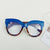 IG Style Solid Color Pc Resin Cat Eye Full Frame Optical Glasses