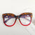 IG Style Solid Color Pc Resin Cat Eye Full Frame Optical Glasses