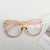 IG Style Solid Color Pc Resin Cat Eye Full Frame Optical Glasses