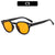 IG Style Streetwear Solid Color Ac Round Frame Full Frame Men's Sunglasses