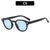 IG Style Streetwear Solid Color Ac Round Frame Full Frame Men's Sunglasses