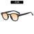 IG Style Streetwear Solid Color Ac Round Frame Full Frame Men's Sunglasses