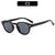 IG Style Streetwear Solid Color Ac Round Frame Full Frame Men's Sunglasses