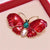 IG Style Sweet Butterfly Alloy Enamel Inlay Artificial Rhinestones Women's Brooches