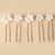 IG Style Women'S Flower Alloy Plastic Ceramics Handmade Hairpin