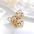 Ig Style Animal Flower Alloy Enamel Inlay Rhinestones Women's Brooches