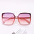 Ig Style Casual Geometric Pc Resin Square Full Frame Women's Sunglasses