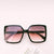 Ig Style Casual Geometric Pc Resin Square Full Frame Women's Sunglasses