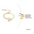 Ig Style Casual Simple Style Geometric Stainless Steel Plating 18k Gold Plated Bracelets