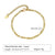 Ig Style Casual Simple Style Geometric Stainless Steel Plating 18k Gold Plated Bracelets