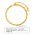 Ig Style Casual Simple Style Geometric Stainless Steel Plating 18k Gold Plated Bracelets