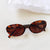 Ig Style Casual Vacation Solid Color Pc Resin Oval Frame Full Frame Women's Sunglasses