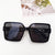 Ig Style Casual Vacation Solid Color Pc Resin Square Full Frame Women's Sunglasses