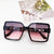 Ig Style Casual Vacation Solid Color Pc Resin Square Full Frame Women's Sunglasses