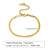 Ig Style Classic Style Solid Color Stainless Steel Plating 18k Gold Plated Bracelets