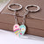 Ig Style Devil's Eye Fruit Heart Shape Alloy Enamel Bag Pendant Keychain