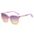 Ig Style Elegant Geometric Ac Square Full Frame Women's Sunglasses