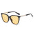 Ig Style Elegant Geometric Ac Square Full Frame Women's Sunglasses