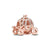 Ig Style Funny Pumpkin Heart Shape Skull Copper Plating Inlay Zircon Halloween Jewelry Accessories