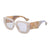 Ig Style Geometric Pc Square Full Frame Women's Sunglasses