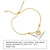 Ig Style Korean Style Round Heart Shape Flower Stainless Steel Plating Inlay Zircon 18k Gold Plated Bracelets