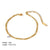 Ig Style Modern Style Solid Color Stainless Steel Plating 18k Gold Plated Bracelets