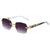 Ig Style Pc Square Frameless Women's Sunglasses