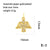 Ig Style Simple Style Angel Dolphin Crown Copper Plating Inlay Zircon 18k Gold Plated Charms