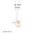 Ig Style Simple Style Letter Stainless Steel Copper Polishing Plating 18k Gold Plated Pendant Necklace