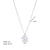 Ig Style Simple Style Round Stainless Steel Plating Inlay Zircon White Gold Plated Gold Plated Pendant Necklace