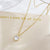 Ig Style Simple Style Round Stainless Steel Plating Inlay Zircon White Gold Plated Gold Plated Pendant Necklace