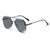 Ig Style Simple Style Solid Color Ac Toad Glasses Full Frame Men's Sunglasses