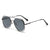 Ig Style Simple Style Solid Color Ac Toad Glasses Full Frame Men's Sunglasses