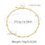 Ig Style Simple Style Solid Color Copper Plating Chain 18k Gold Plated Necklace