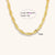 Ig Style Simple Style Solid Color Stainless Steel Plating 18k Gold Plated Necklace