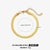 Ig Style Simple Style Twist Stainless Steel Plating 18k Gold Plated Bracelets