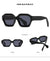 Ig Style Solid Color Ac Square Full Frame Men's Sunglasses