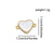 Ig Style Star Moon Fish Tail Copper Plating 18k Gold Plated Charms