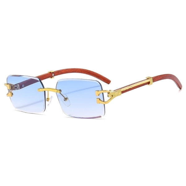 Ig Style Streetwear Animal Pc Square Frameless Glasses