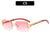 Ig Style Streetwear Animal Pc Square Frameless Glasses