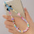 Imitation Pearl Glass Rice Beads Bohemian Style Mobile Phone Lanyard Wholesale