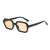 Ins Style Fashion Korean Style Pc Resin Oval Frame Full Frame Women's Sunglasses