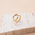 Ins Style Leaf Stainless Steel Plating Hollow Out 18k Gold Plated Open Ring